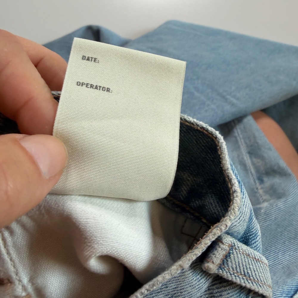 CITIZENS OF HUMANITY Premium Vintage Light Wash Wide Leg Denim Jeans Size 27 - Picture 8 of 10